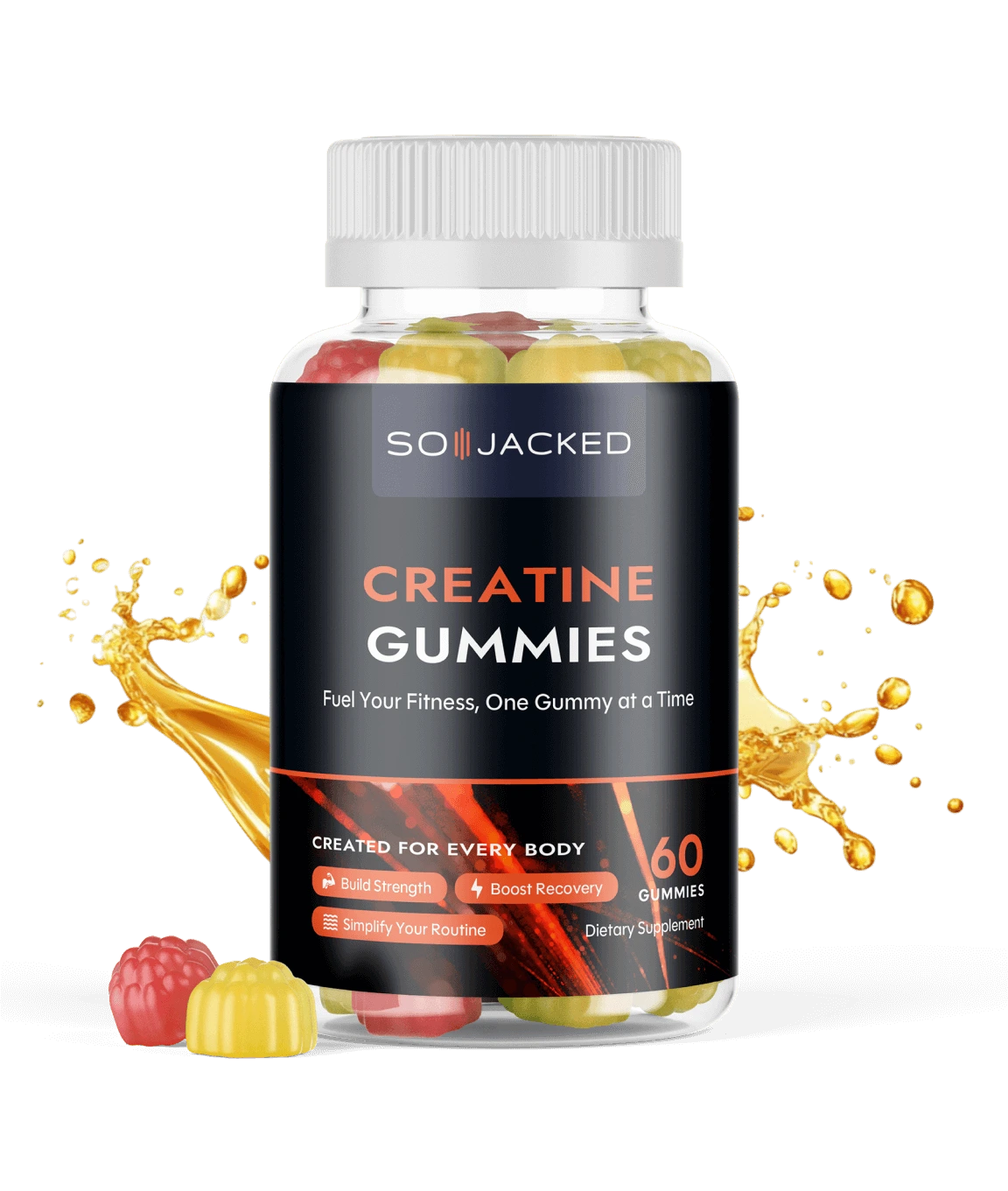 So Jacked Creatine Gummies product display